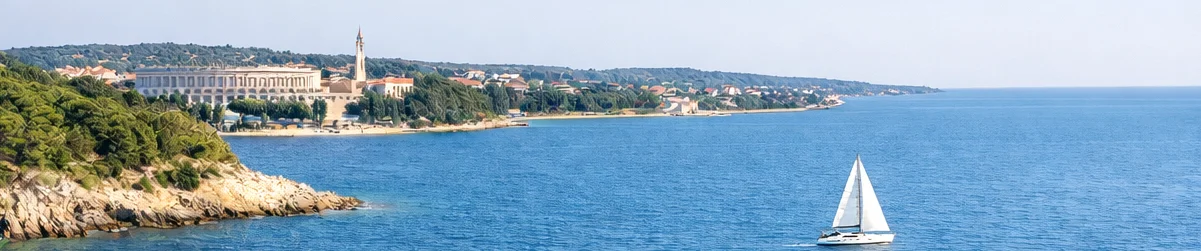 Kurze Segelroute ab Pula (3–4 Tage)